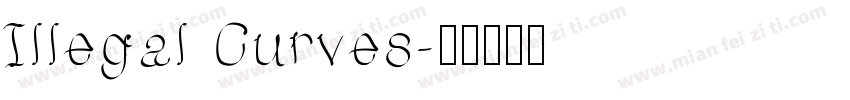 Illegal Curves字体转换